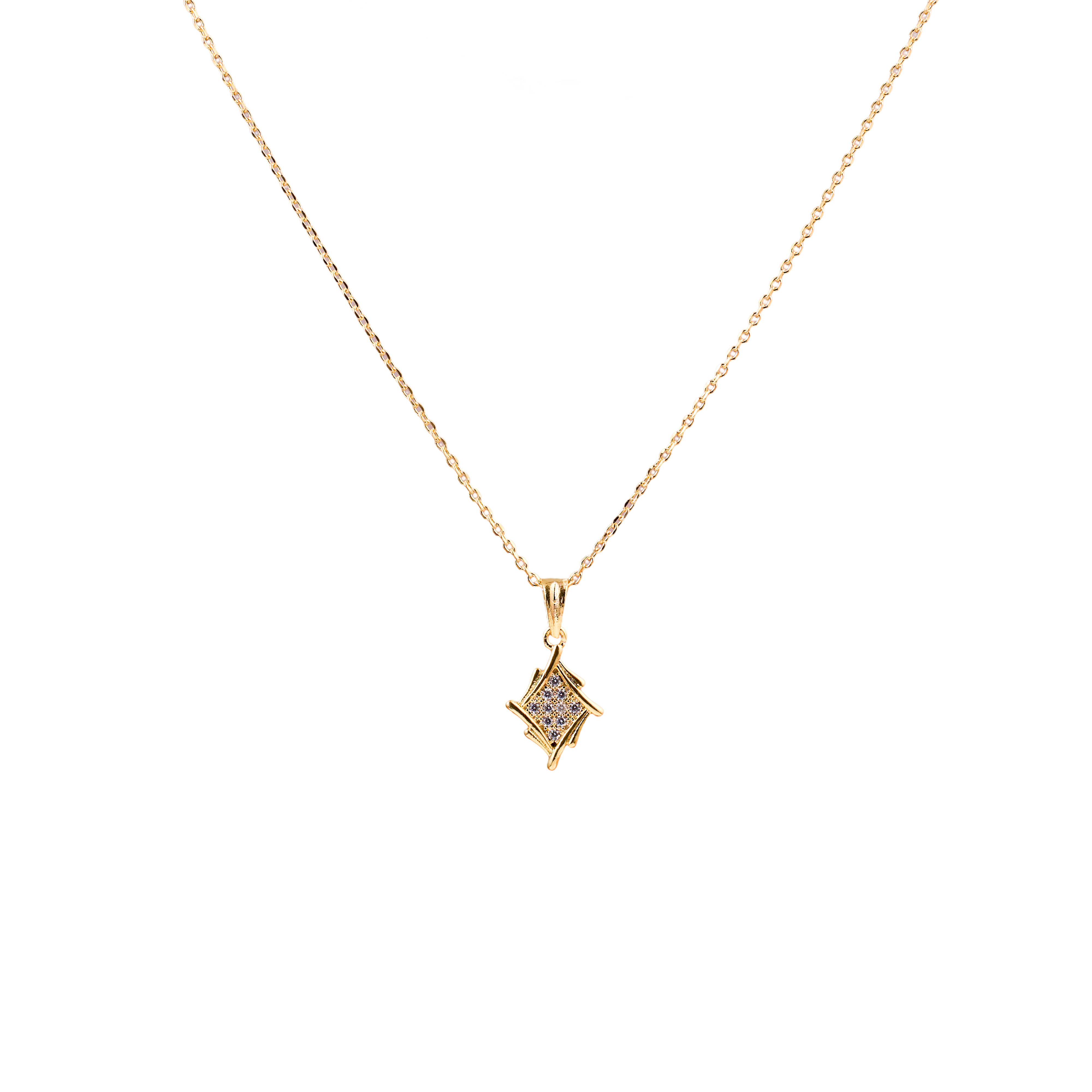Quiet Spark Gold Pendant Chain