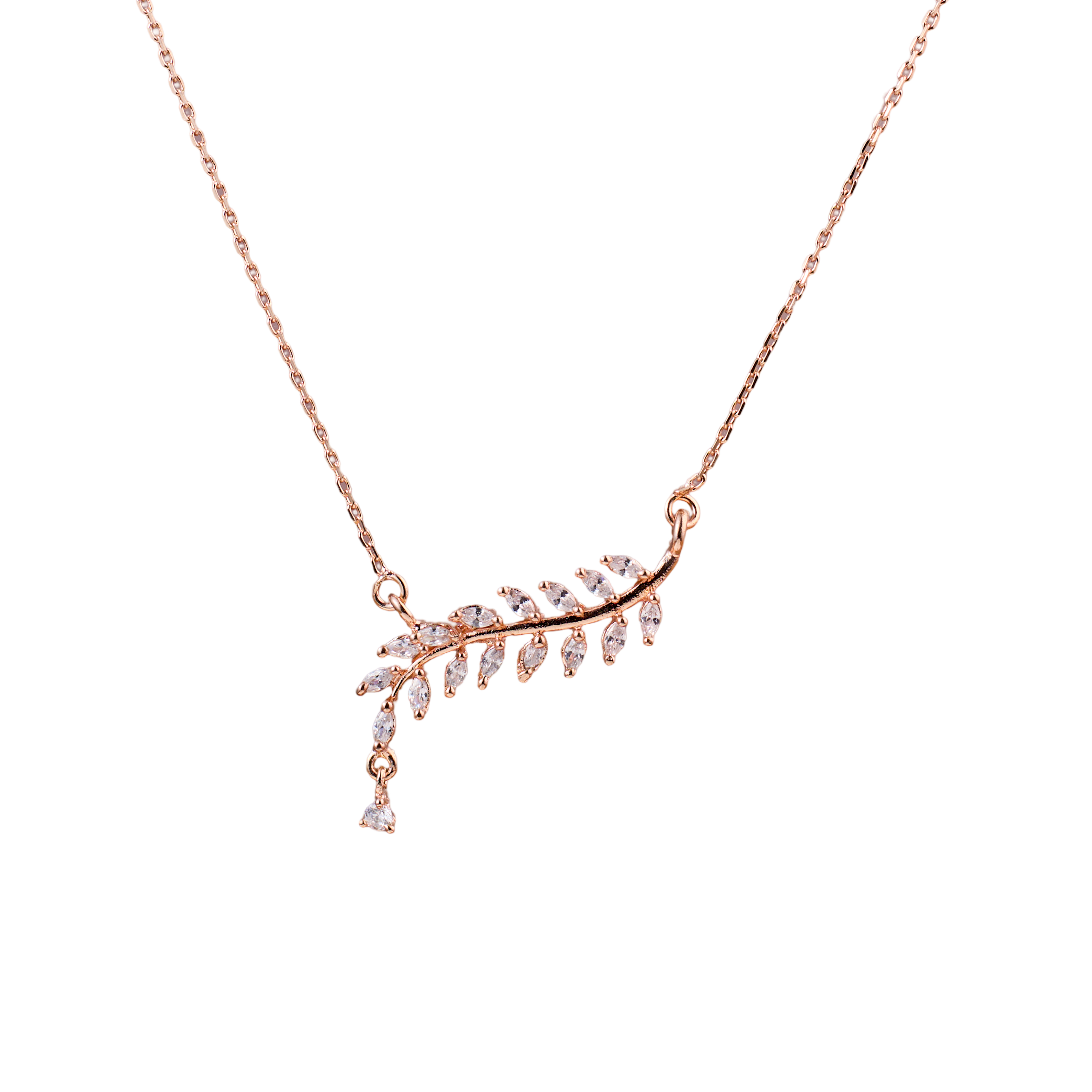 Rose Leaf Spark Chain