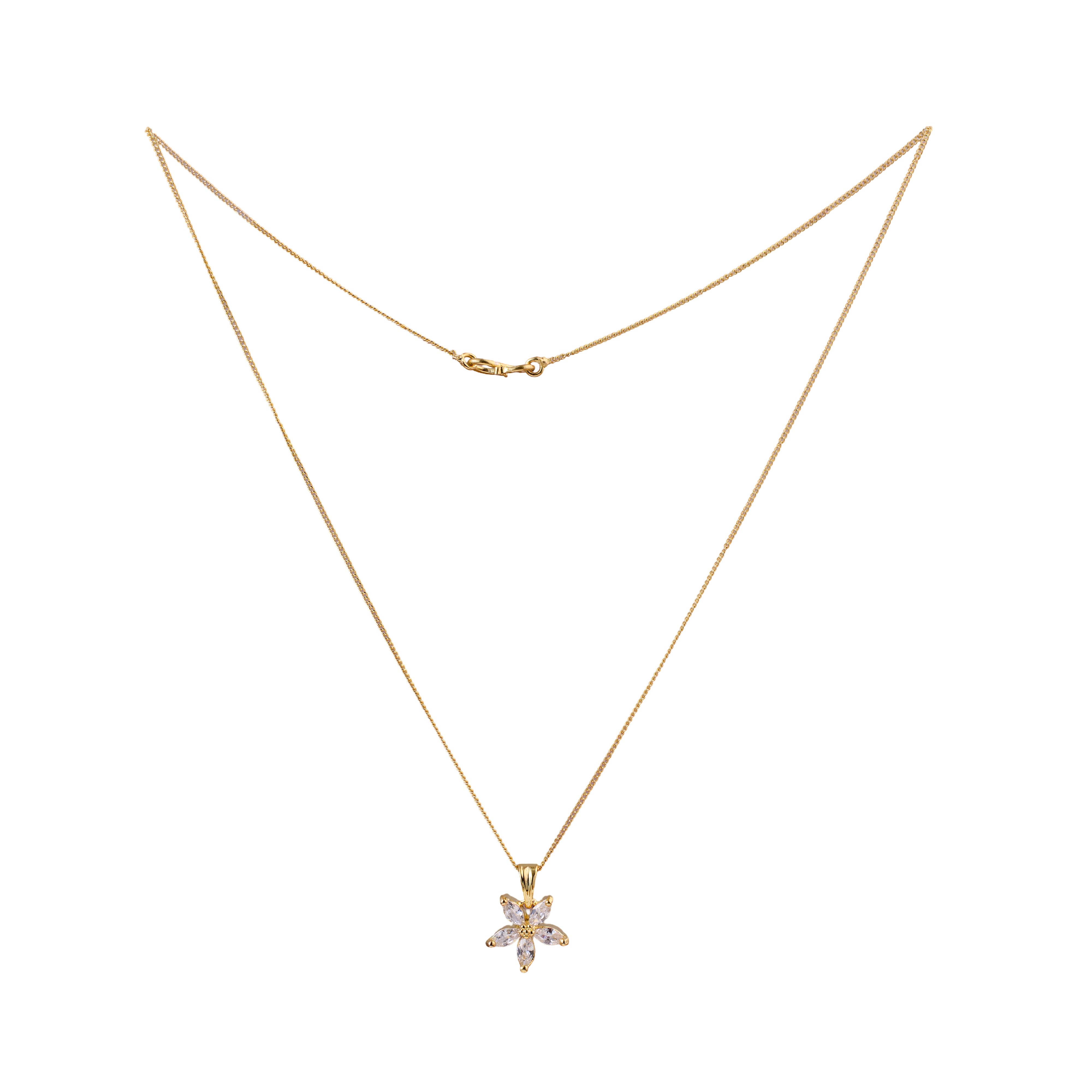 Gold Petal Spark Chain