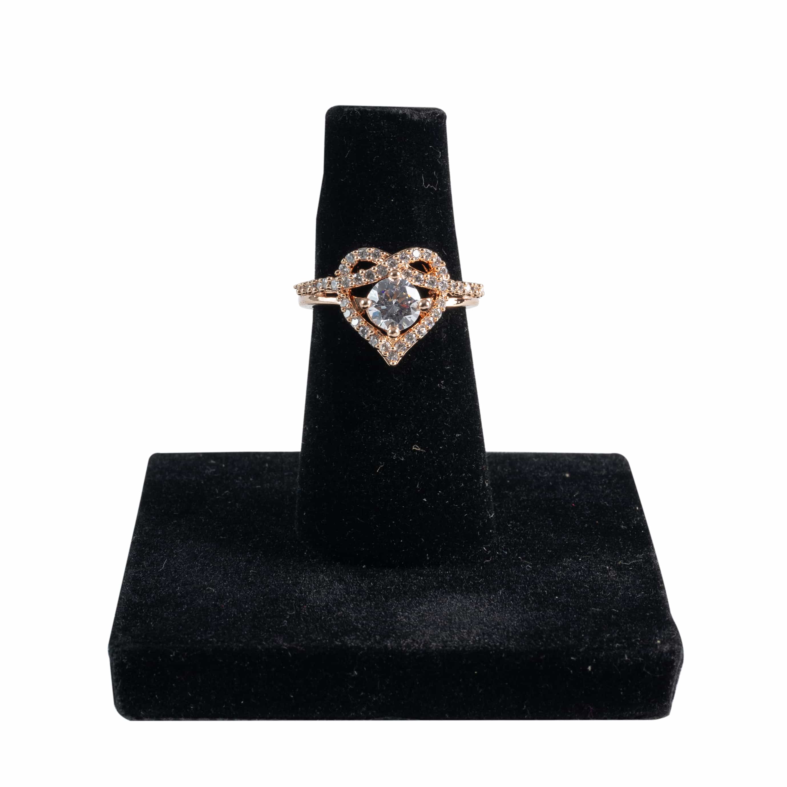 The Solitaire Love Rosegold Ring