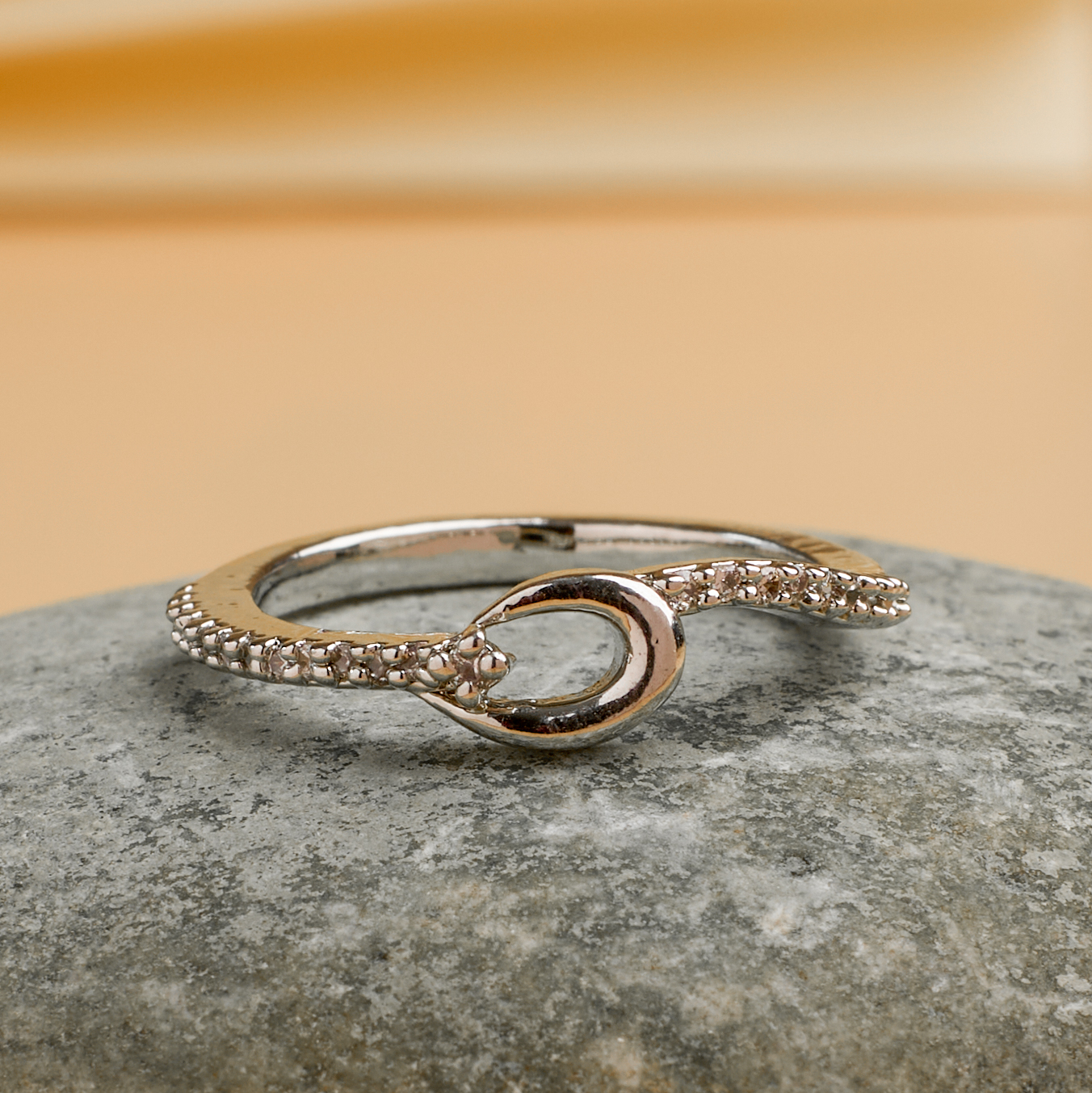 Silver Eternal Loop Band