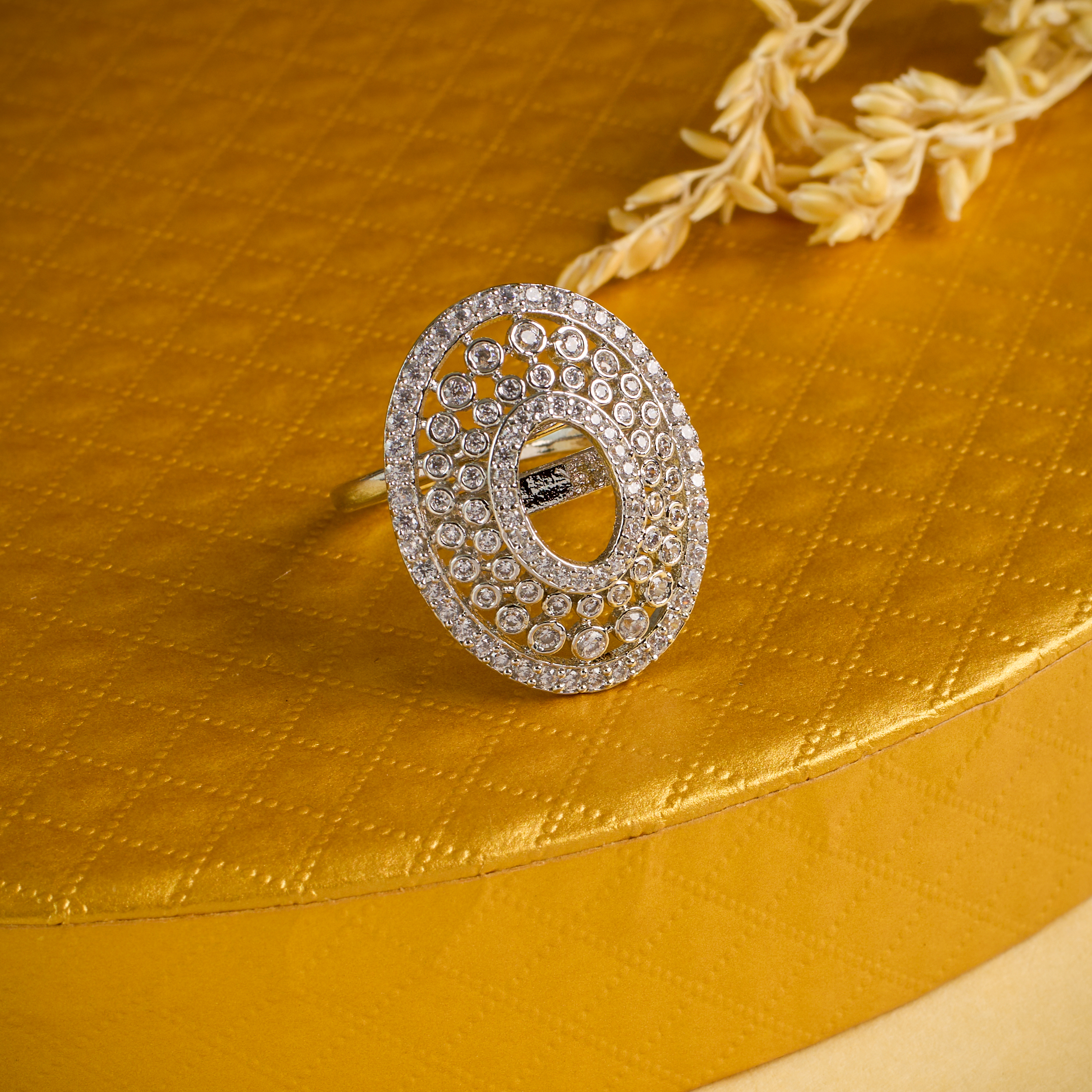 The Silver Celestial Orbit Ring