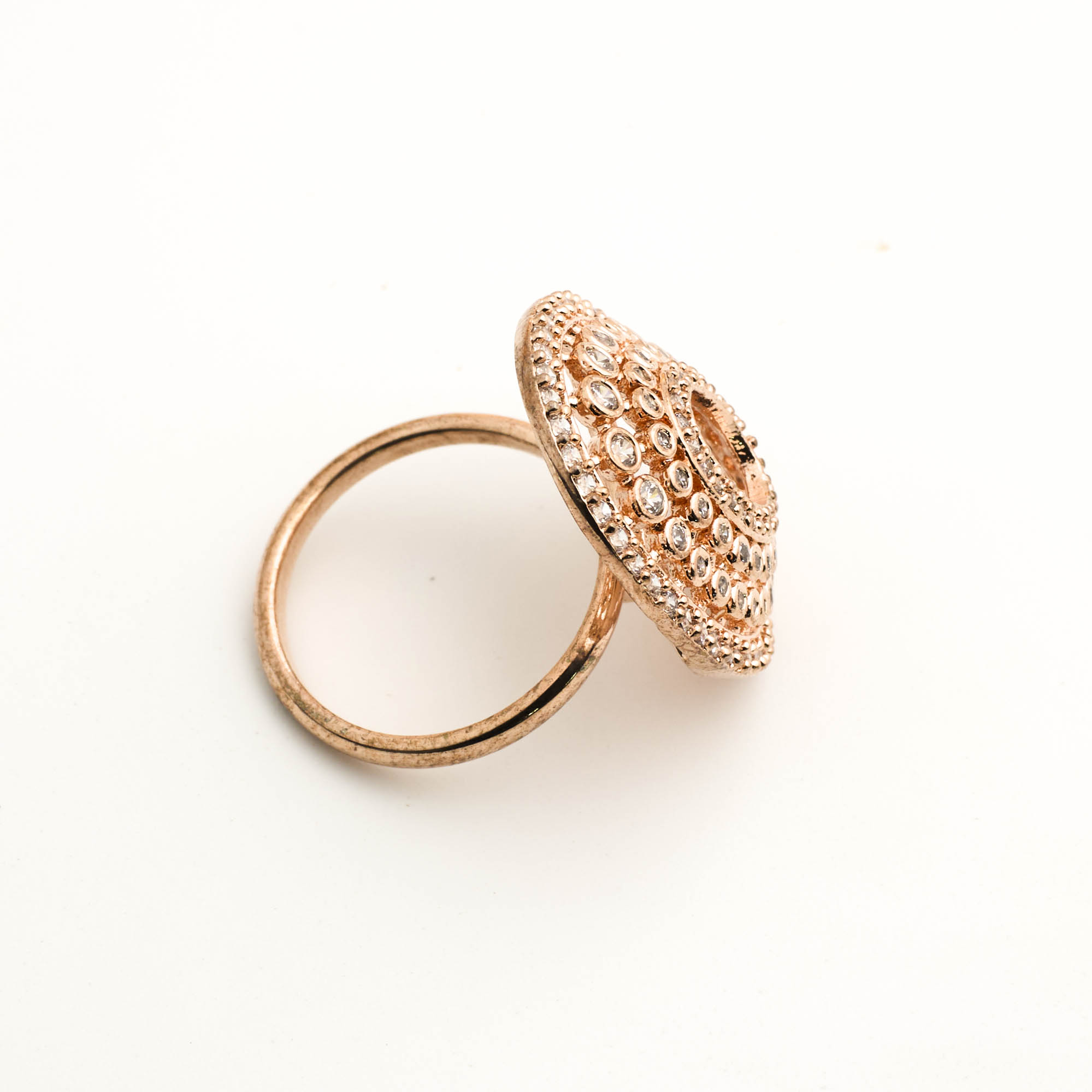 The Rosegold Celestial Orbit Ring