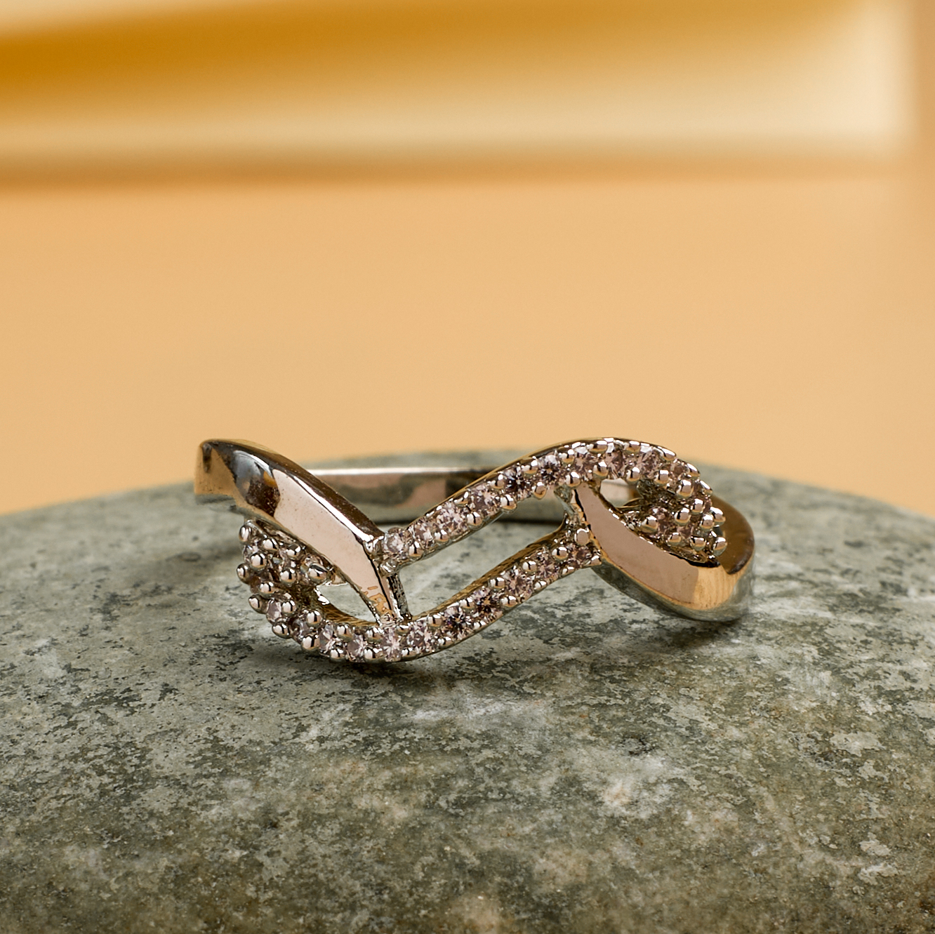 The Silver Infinity Grace Ring