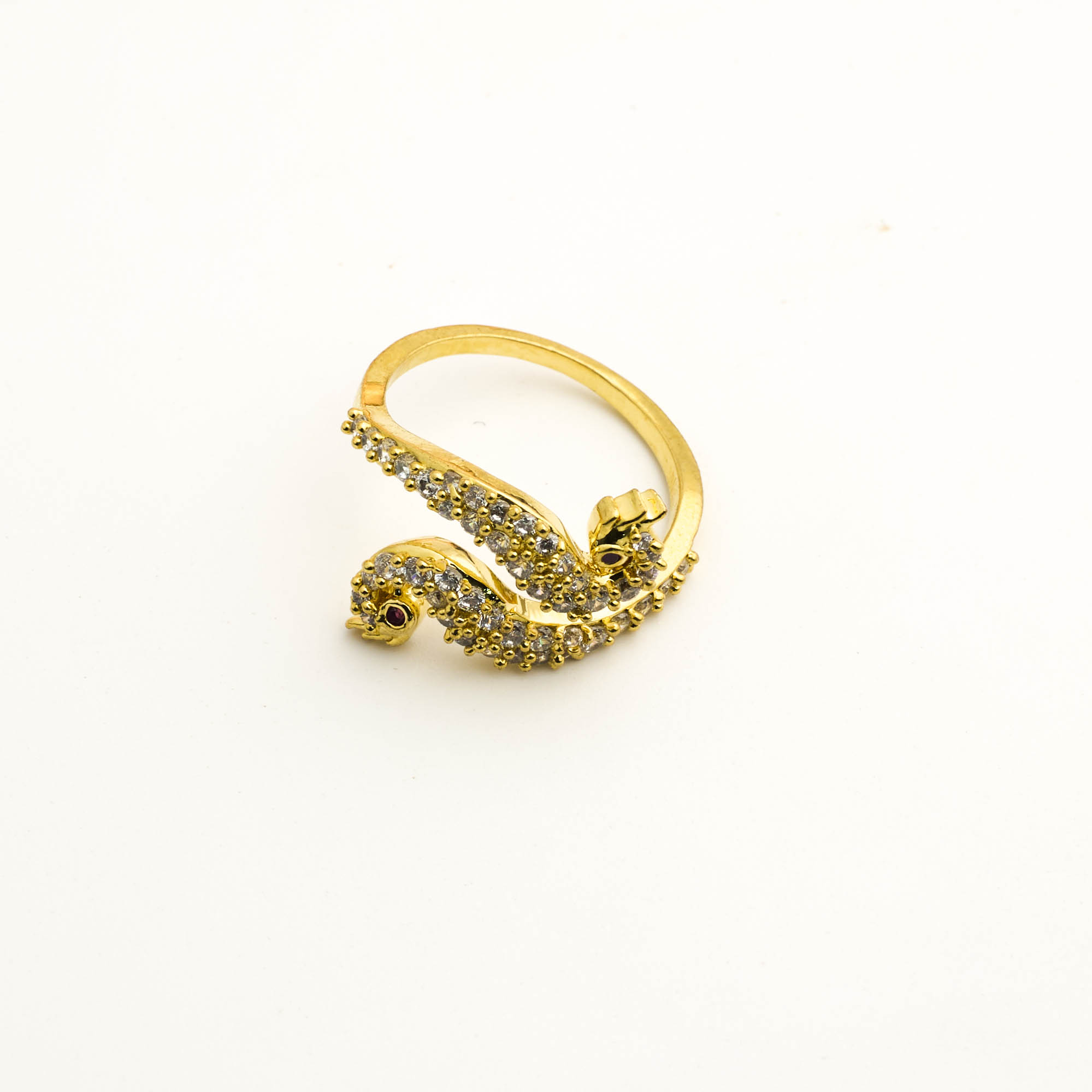 The Gold Serpentine Grace Ring