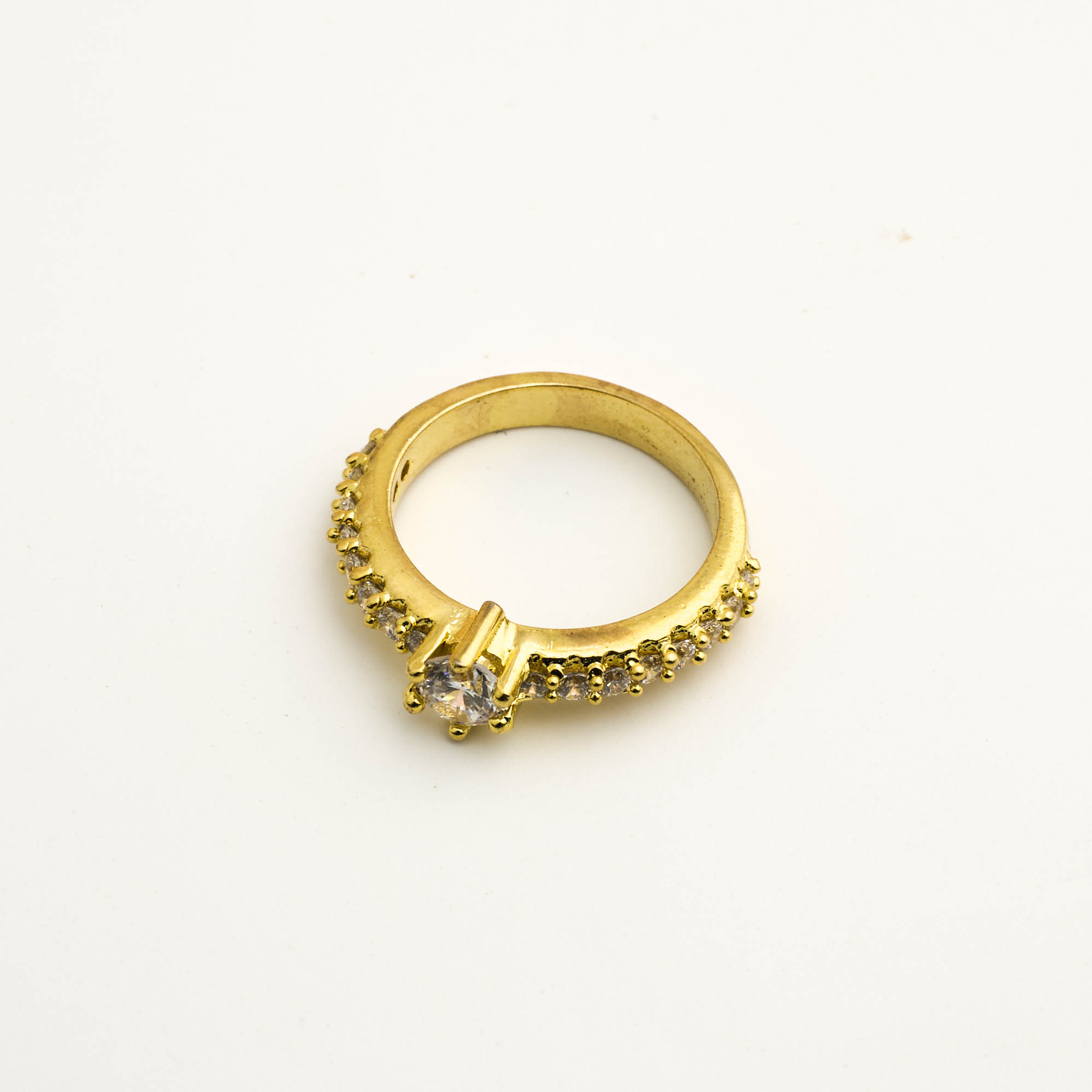The Daily Sleek Solitaire Beauty – Gold Plated