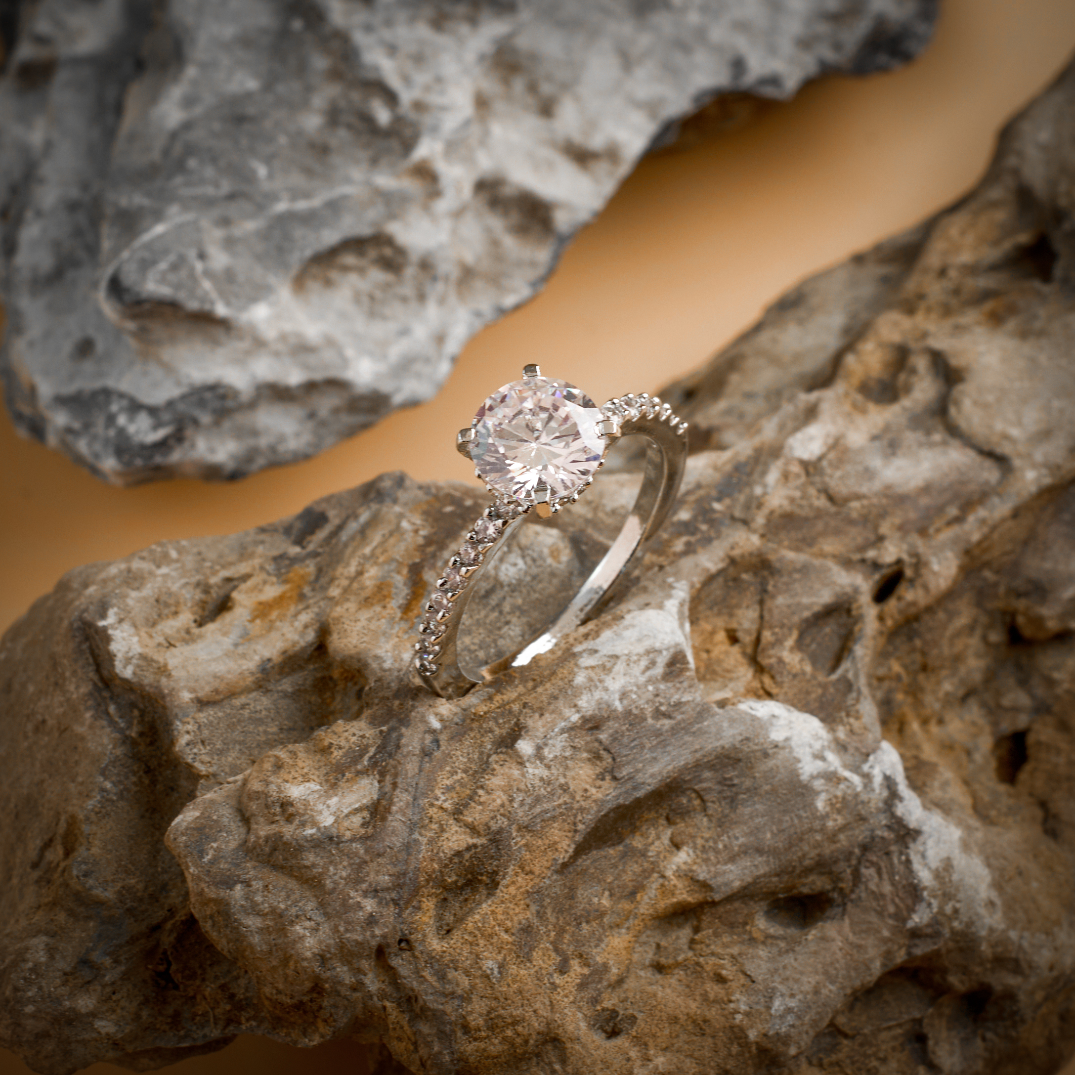 The "I LOVE YOU" Solitaire Ring
