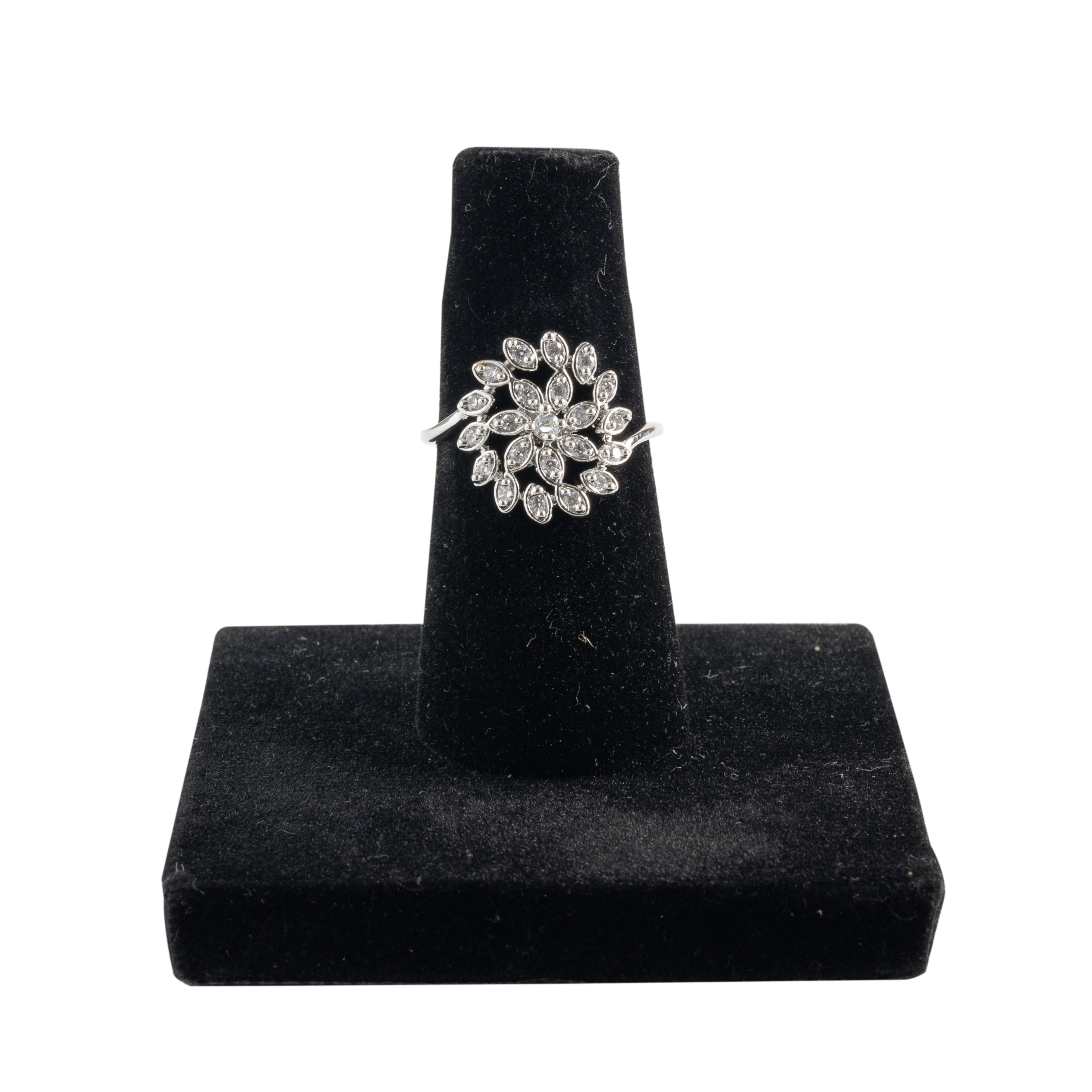 The Silver Daily Marquise Bloom Ring