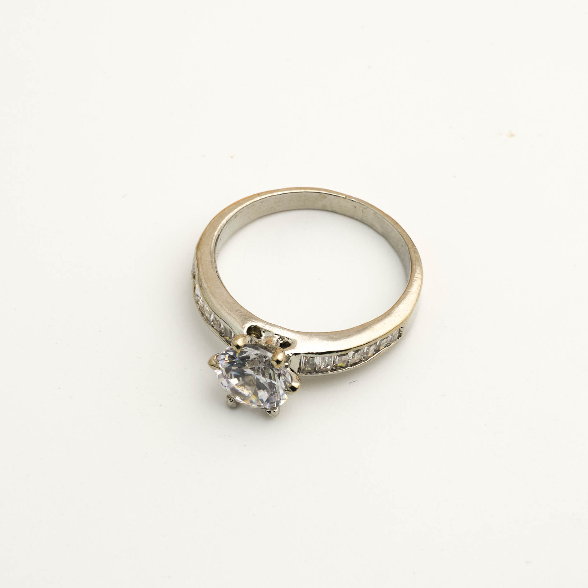 The Baguette Grace Solitaire Ring