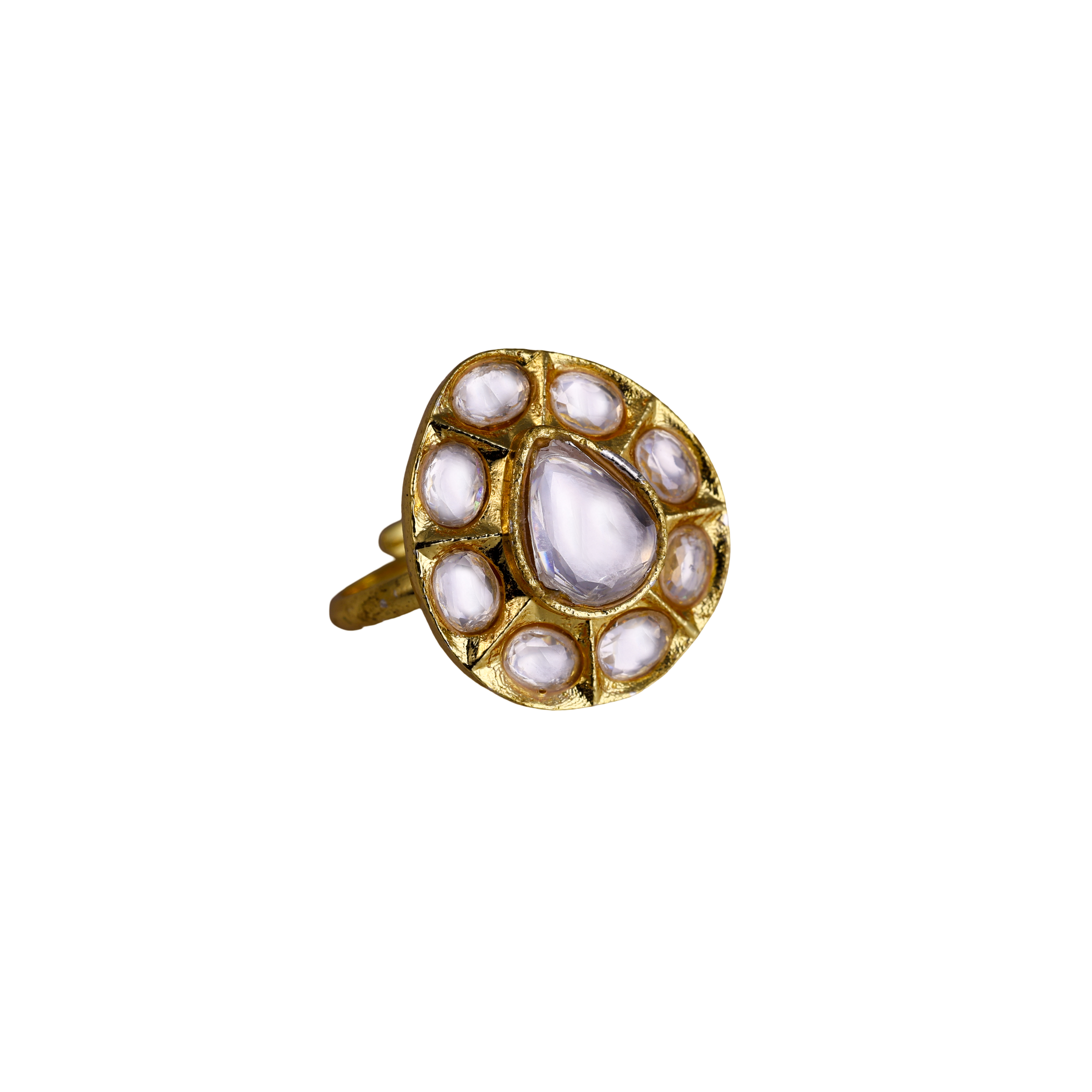 Nimoraa Royal Darbaar Kundan Ring