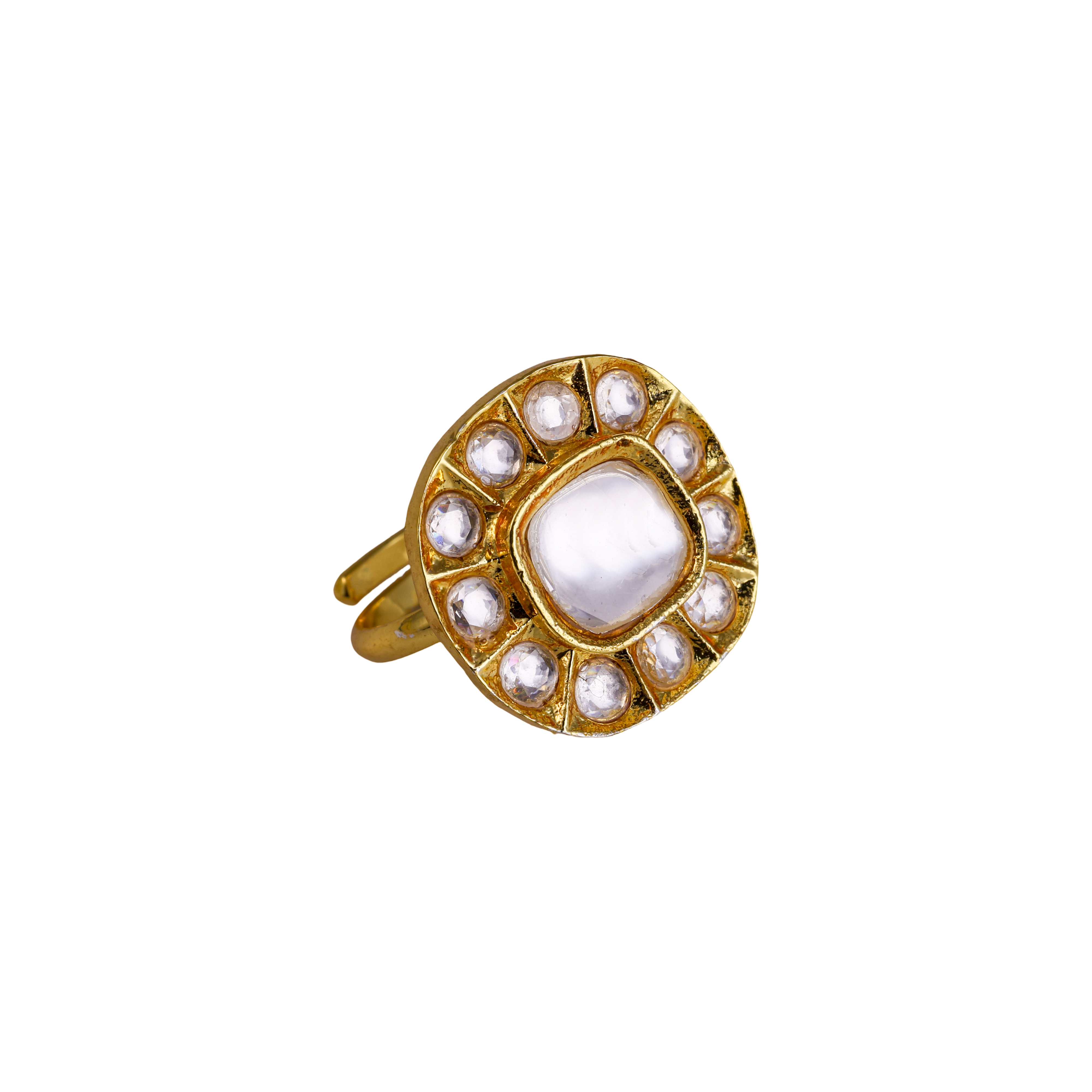 Regalia Aura Kundan Ring