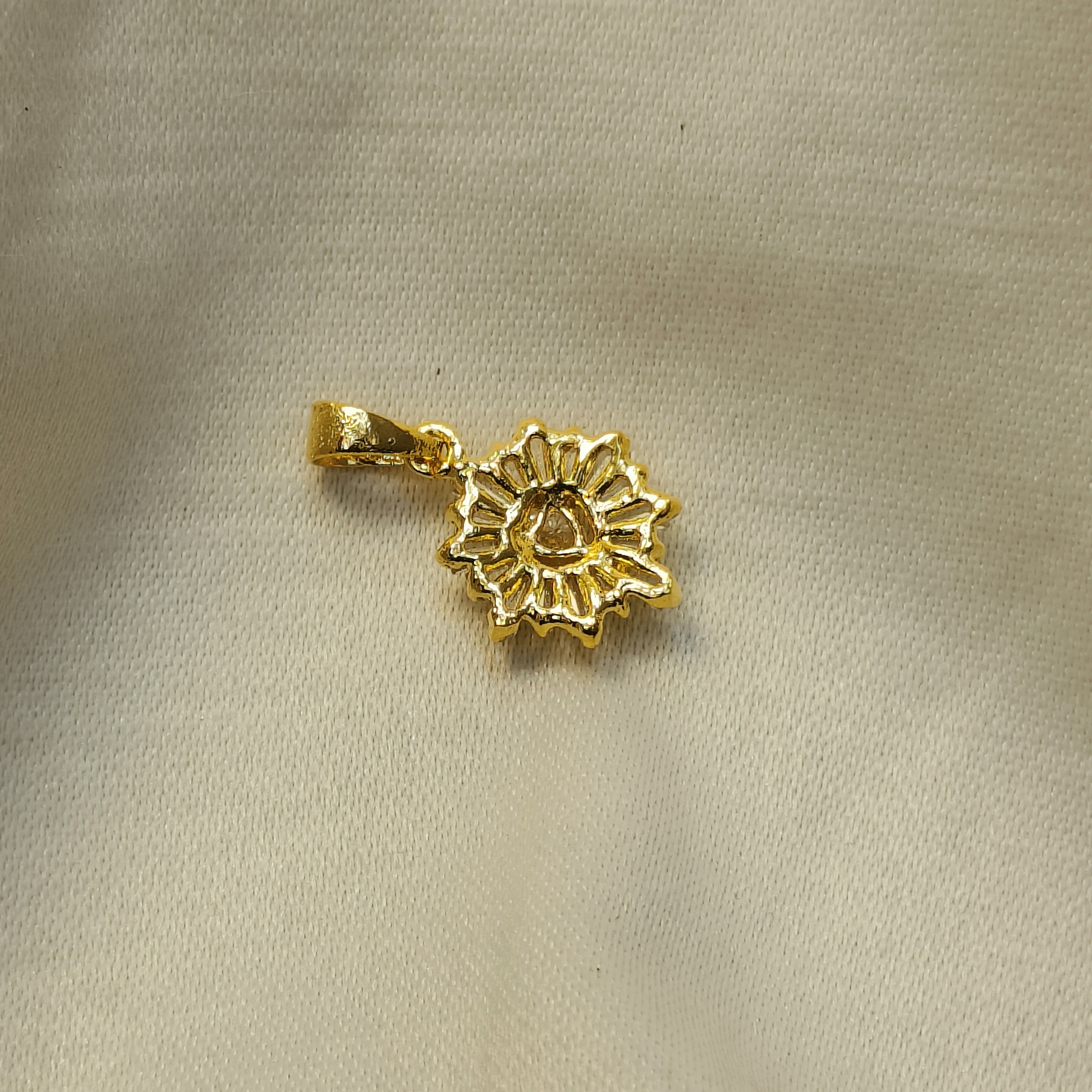 Radiant Solis Gold Plated Pendant Chain