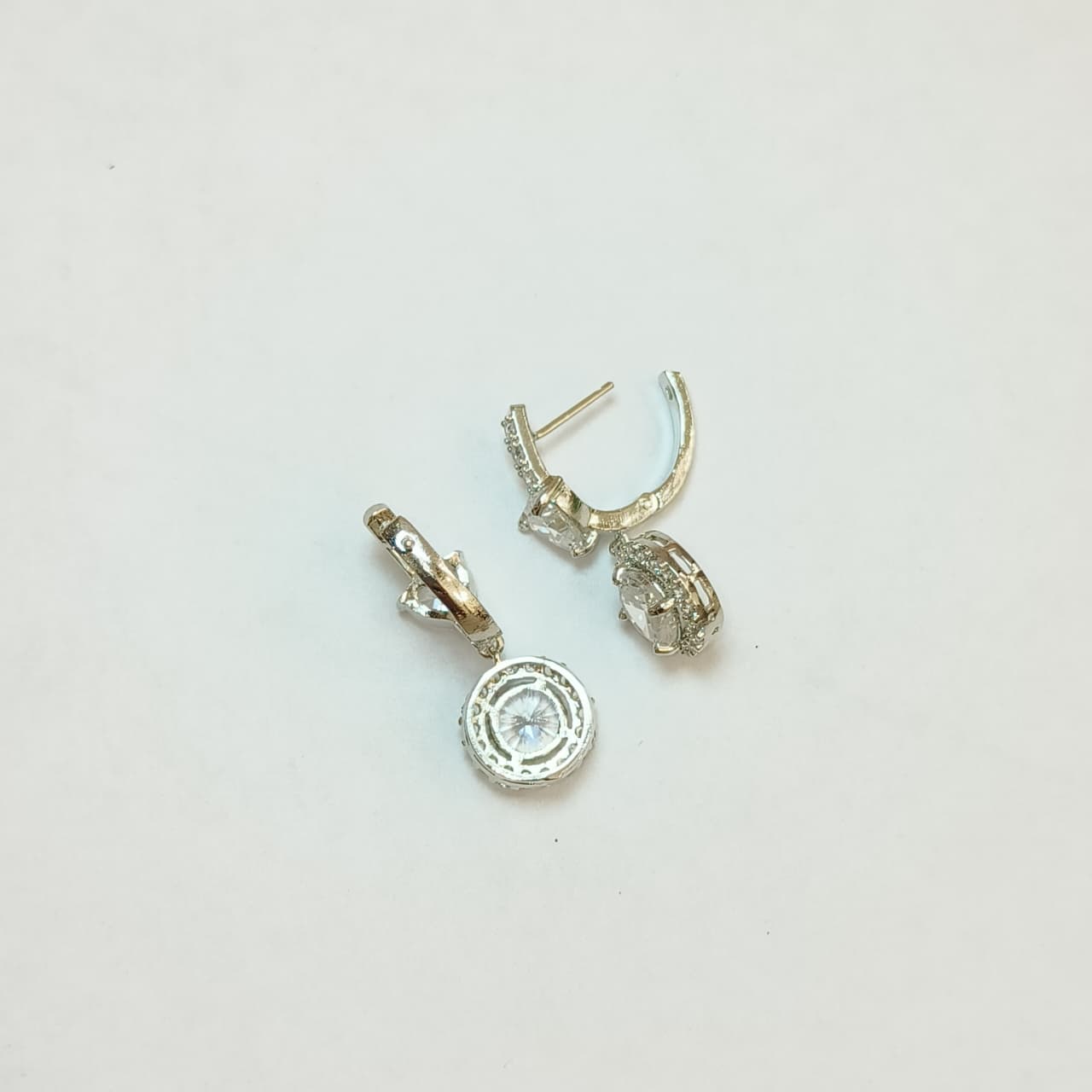 The Love-Bomb Silver Earrings