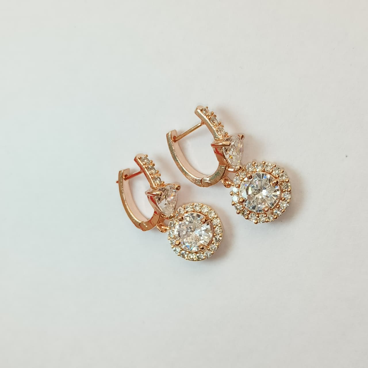 The Rosegold Love-Bomb earrings