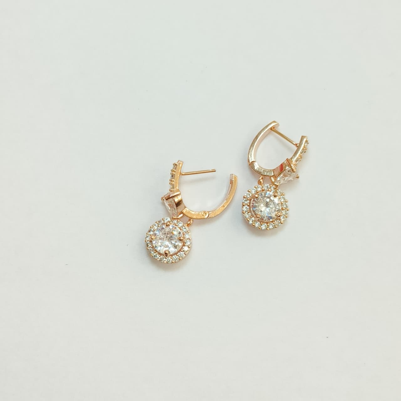 The Rosegold Love-Bomb earrings