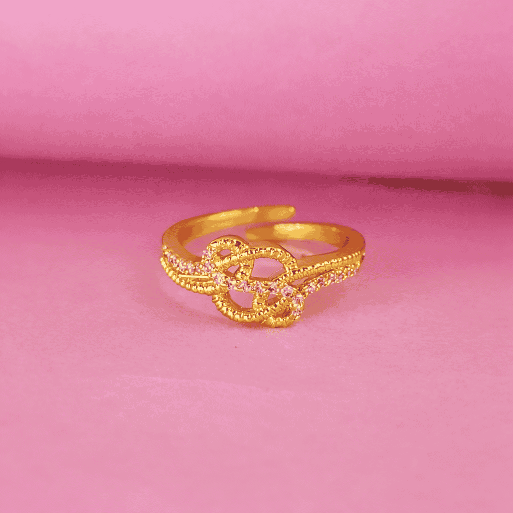 Nimoraa Eternal Knot Open Ring