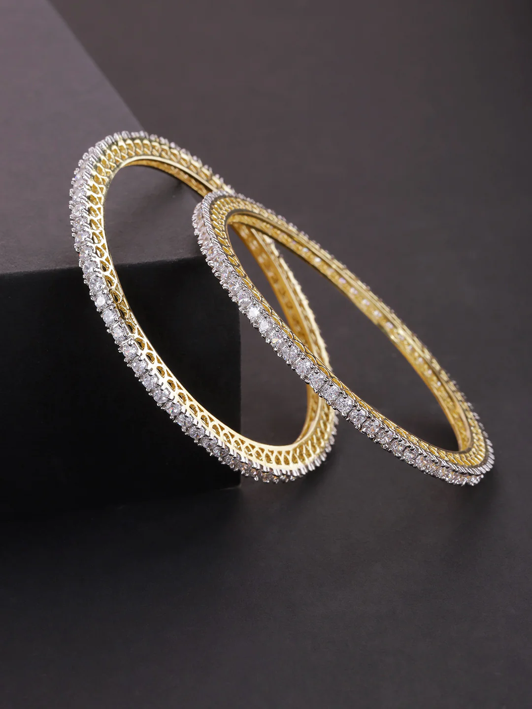 Ad Single line Classic Gold bangles