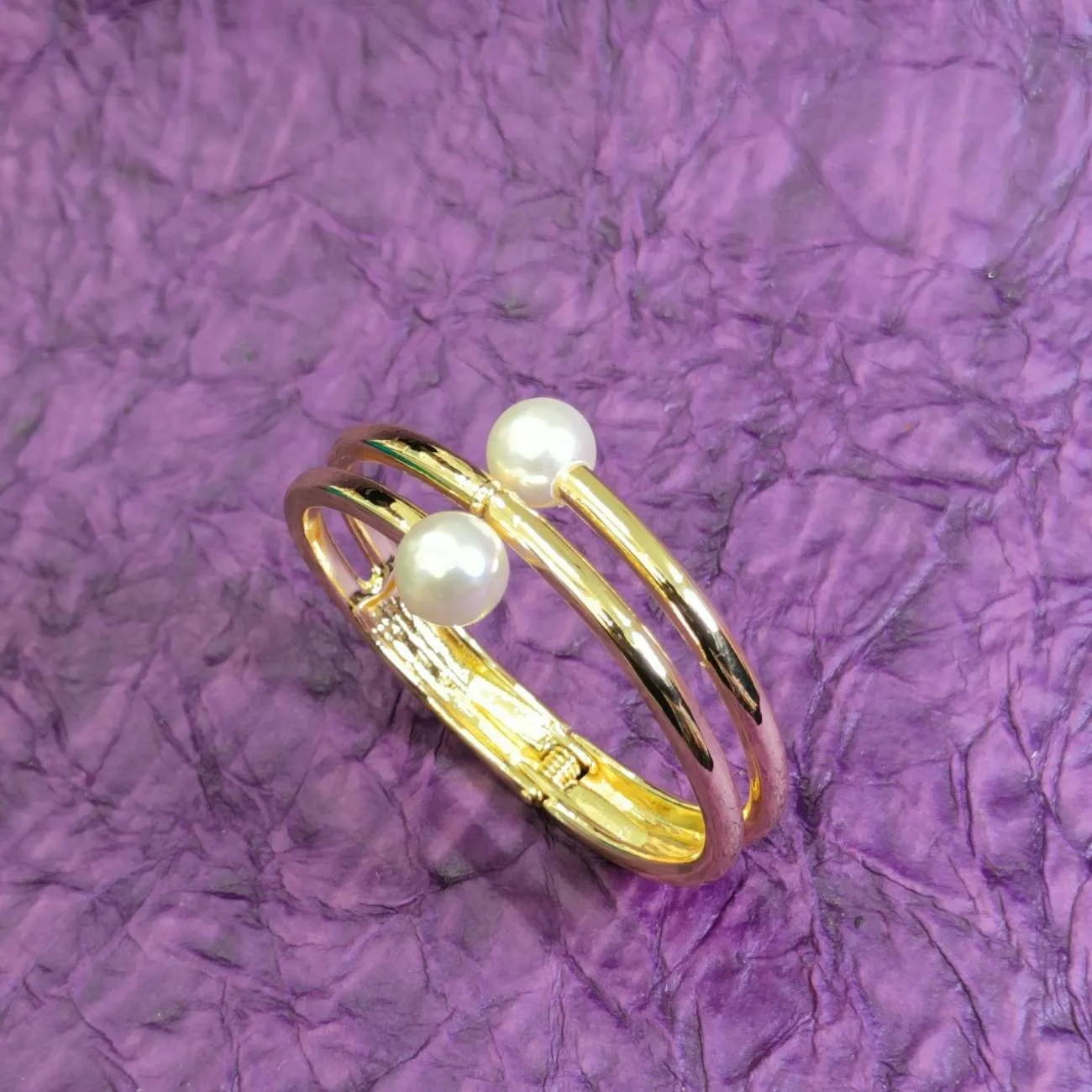 The Dual Pearl Harmony Kada