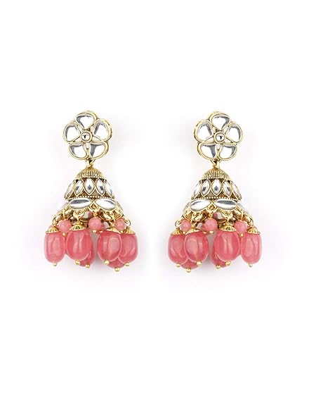 Pink Pearl Kundan Choker Set