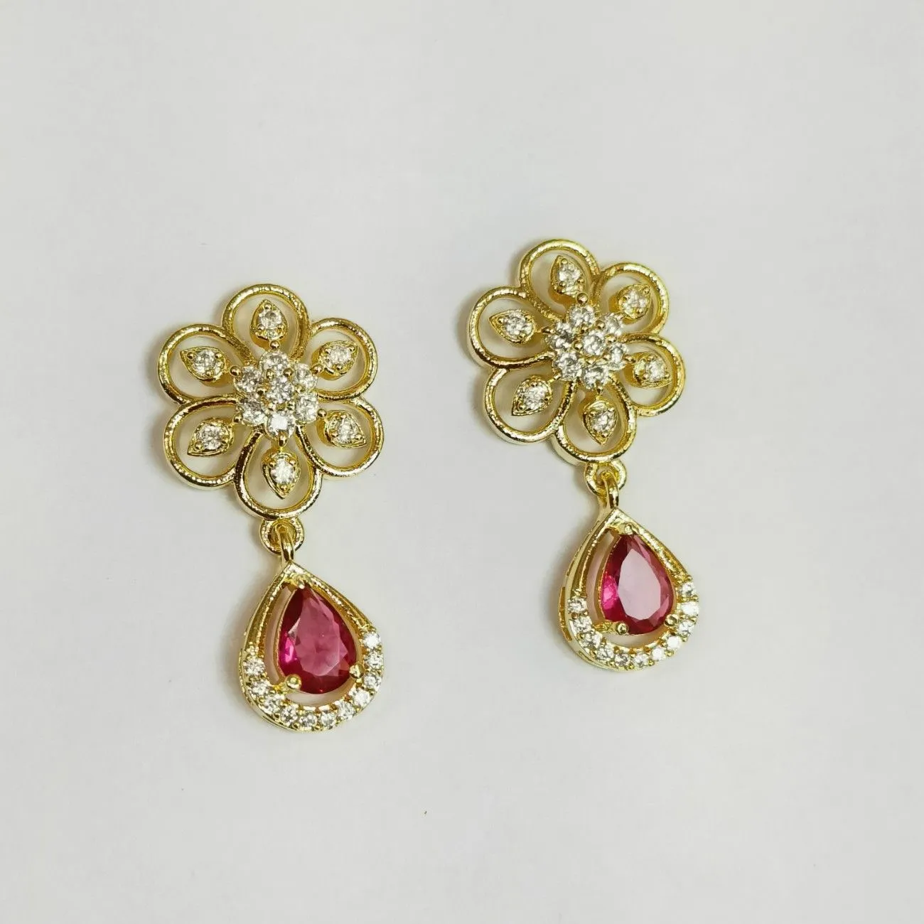 Gulnaar Bloom Drop Earrings