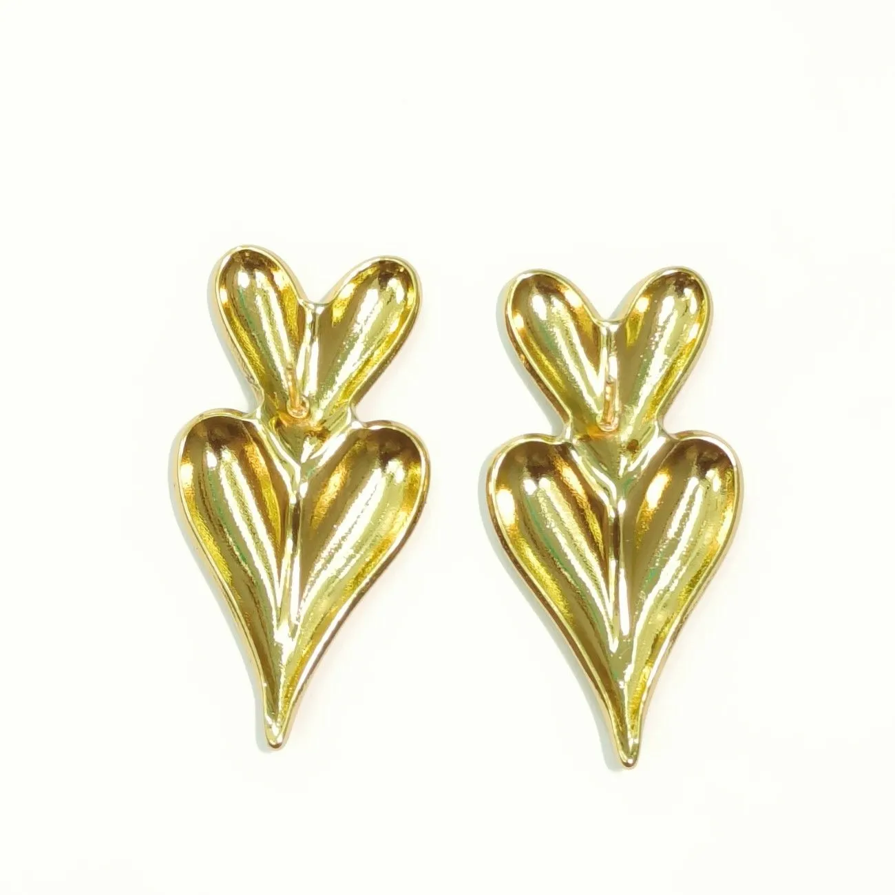 Aurelia Double Puffy Heart Drops