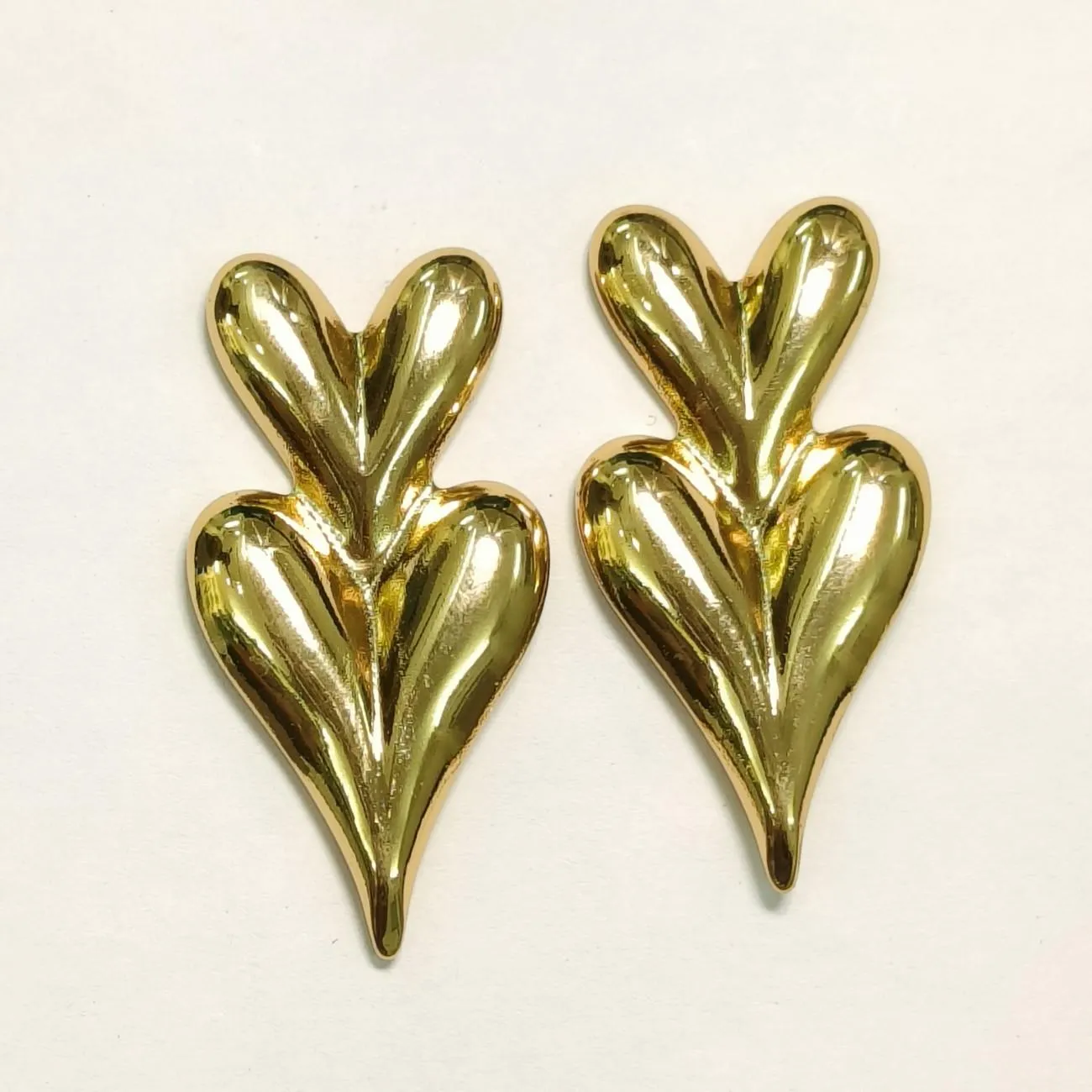 Aurelia Double Puffy Heart Drops